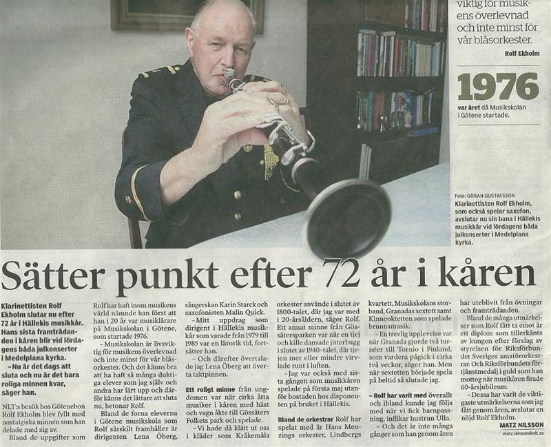 Rolf 72 år i kåren Rolf 72 år i kåren